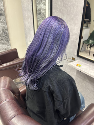 アンブレラカラー×パープルシルバー