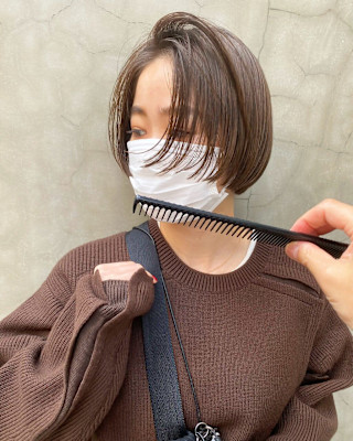 【土谷　庄之介】前上がりショートボブ☆
