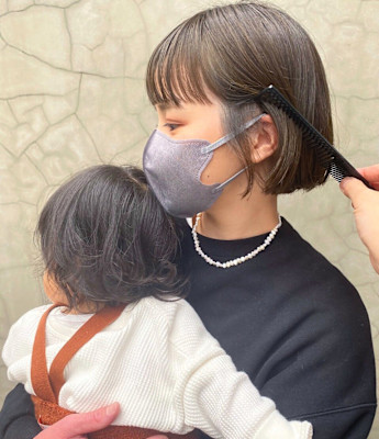 【土谷　庄之介】ママボブ♪♪