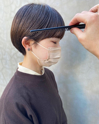 【土谷　庄之介】フィットするマッシュショート