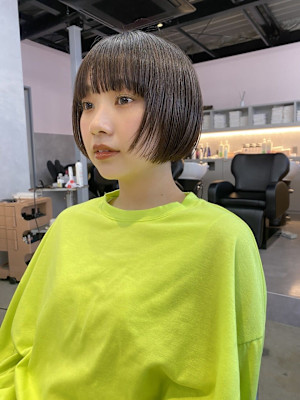 【松本　華】前上がりショートボブ☆