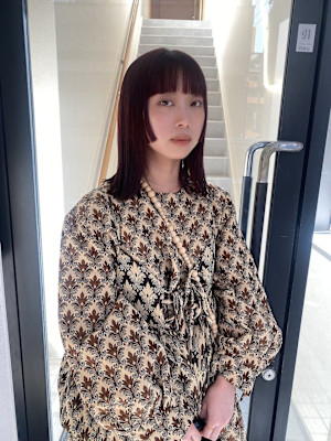 【松本　華】顔周りがポイント♪デザインミディ