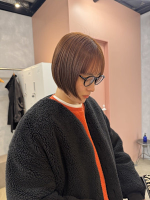 【松本　華】お顔にフィットするボブ☆