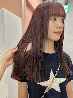 【小川　結女花】ダブルカラーミルクティー