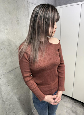 ★ピンクプラチナ系バレイヤージュ★