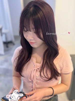 ラベンダーピンクカラー