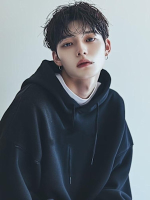 メンズ韓国風パーマ無造作ダウンパーマ20代30代