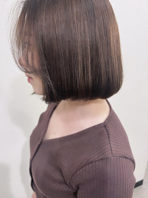 ｜内にまとまる可愛いボブ｜