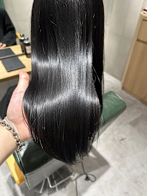 髪質改善20代30代40代前髪あり前髪なし縮毛矯正ロング