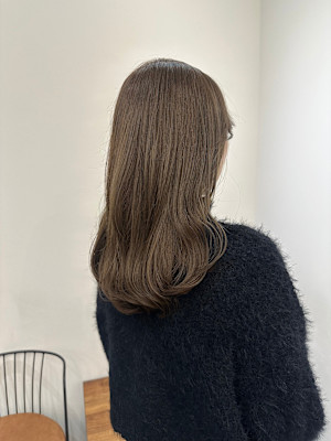 池袋 透明感カラー Olive moca♪