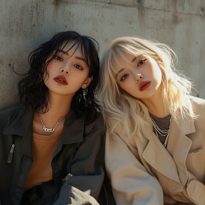 ブリーチカラー、ダブルカラー