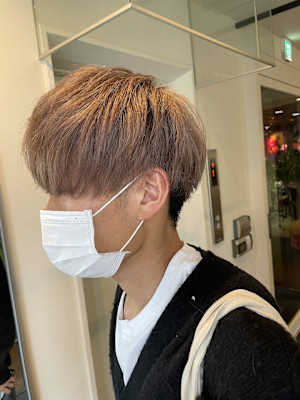 【men'sがやりたい】ミルクティーベージュ