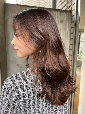 柔らかニュアンスなブラウン透明感カラー！