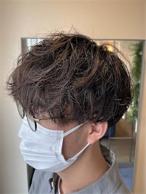 【W_SALON 河原町】ゆるめ　パーマ　マッシュ