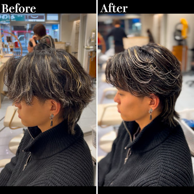 横浜”曲がる縮毛矯正ニュアンスメンズ縮毛矯正