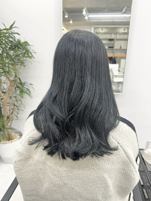 【Mai】@mai_fjw　ブルーグレージュ