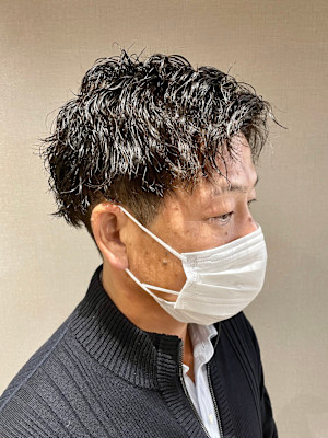 メンズパーマ/ツイストスパイラルパーマ/ツイストパーマ