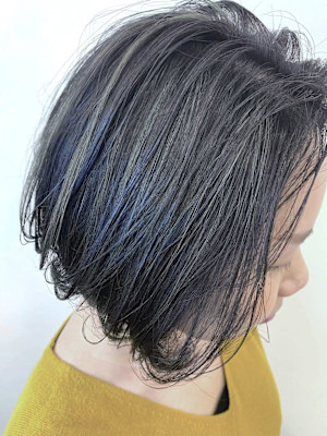 エレガントボブｏｎハイライト