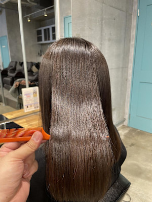 アディクシーカラー+髪質改善