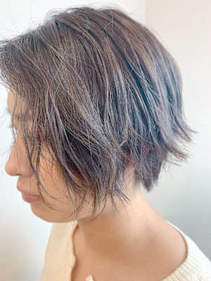 アイロンで作るくせ毛Style