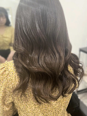 ｜髪質改善サイエンスアクア×グレージュ｜