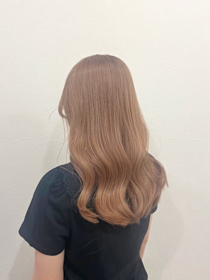 ｜ブリーチ1回 ミルクティーカラー｜