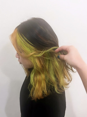 ｜推し色インナーカラー｜