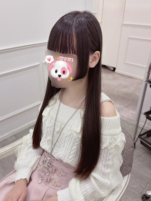 重ためぱっつん前髪×太めリップライン姫カット＊まゆ