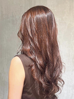 ｜ほんのりピンクオレンジブラウン｜