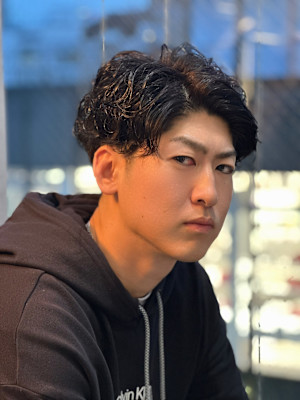 【吉田智哉】韓国マッシュ、ニュアンスパーマ、ダークアッシュ