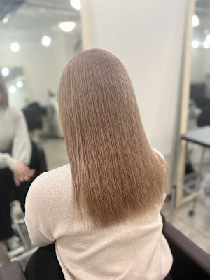 ｜ブリーチ2回～ ミルクティーカラー｜