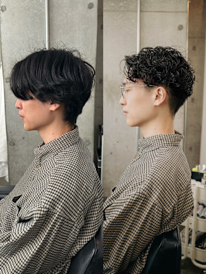 メンズパーマ×RYUKI◎三軒茶屋 メンズカット 田園都市線