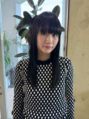 モード◆ブルーブラックストレート