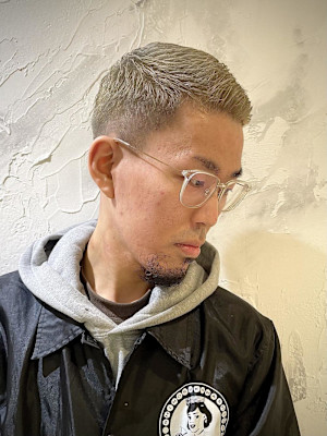 【大村指名】メンズカット/ブリーチ/シルバーカラー