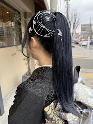 成人式ヘアアレンジ