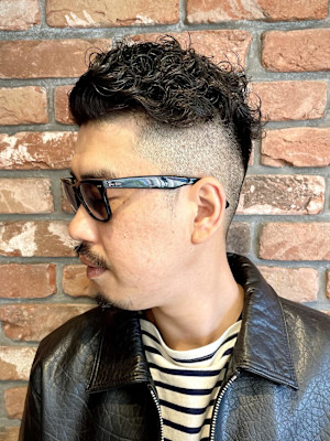 【大村指名】メンズカット/オールバック/メンズパーマ