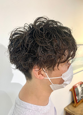 メンズ　パーマ