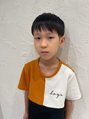 【キッズカット】男の子ショートヘア