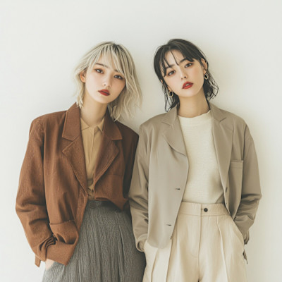 ブリーチカラー、ダブルカラー