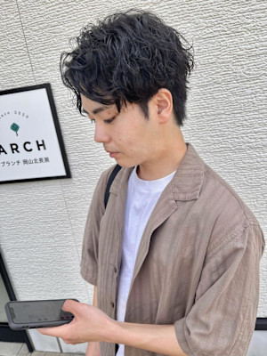 ツイストスパイラル　パーマ