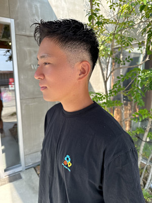 メンズ/ベリーショート/フェード/20代30代40代