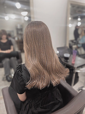 ｜ブリーチ1回 モカグレージュ｜