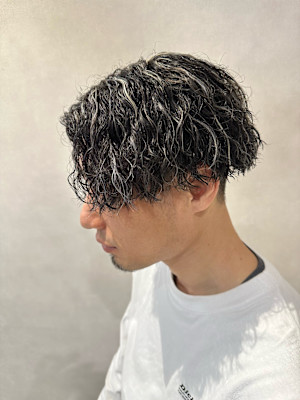 ツイストスパイラル＋メンズハイライト