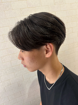 自然な縮毛矯正