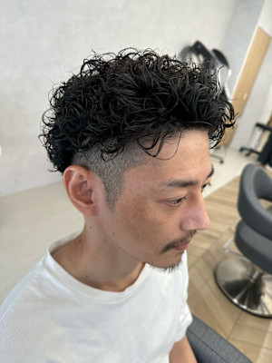 宮城リョータ風パーマ