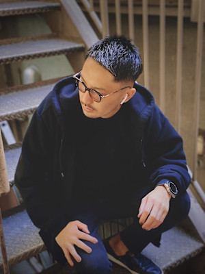 ワイルドアップバングショート【フェード×モヒカン】