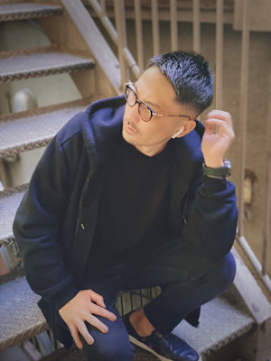 ワイルドアップバングショート【フェード×モヒカン】