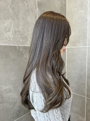 ナチュラルハイライトオリーブカラー