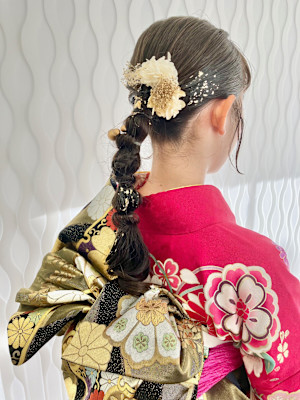 結婚式　成人式　卒業式　入学式　前撮り　ヘアセット