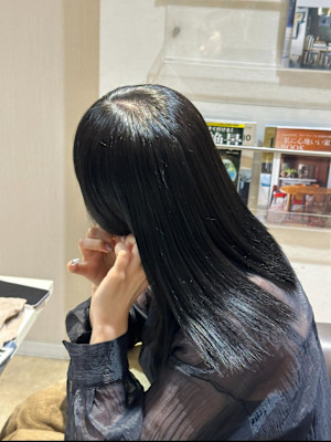 艶髪ストレート